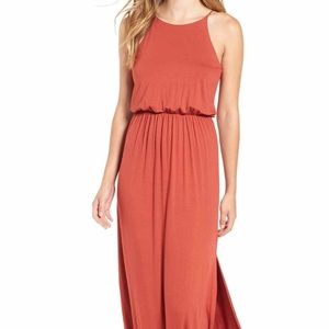 Lush high neck maxi dress - NWOT